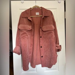 Pink Corduroy Jacket